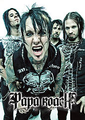 Плакат Papa Roach