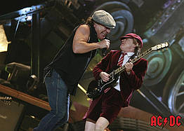 Плакат AC/DC (Angus and Brian)