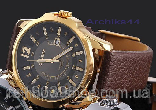 Чоловічий годинник CURREN GOLD ОРИГИНАЛ