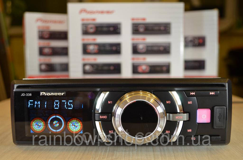 Автомагнитола Pioneer JD-338 USB+SD+FM - фото 2 - id-p85369069