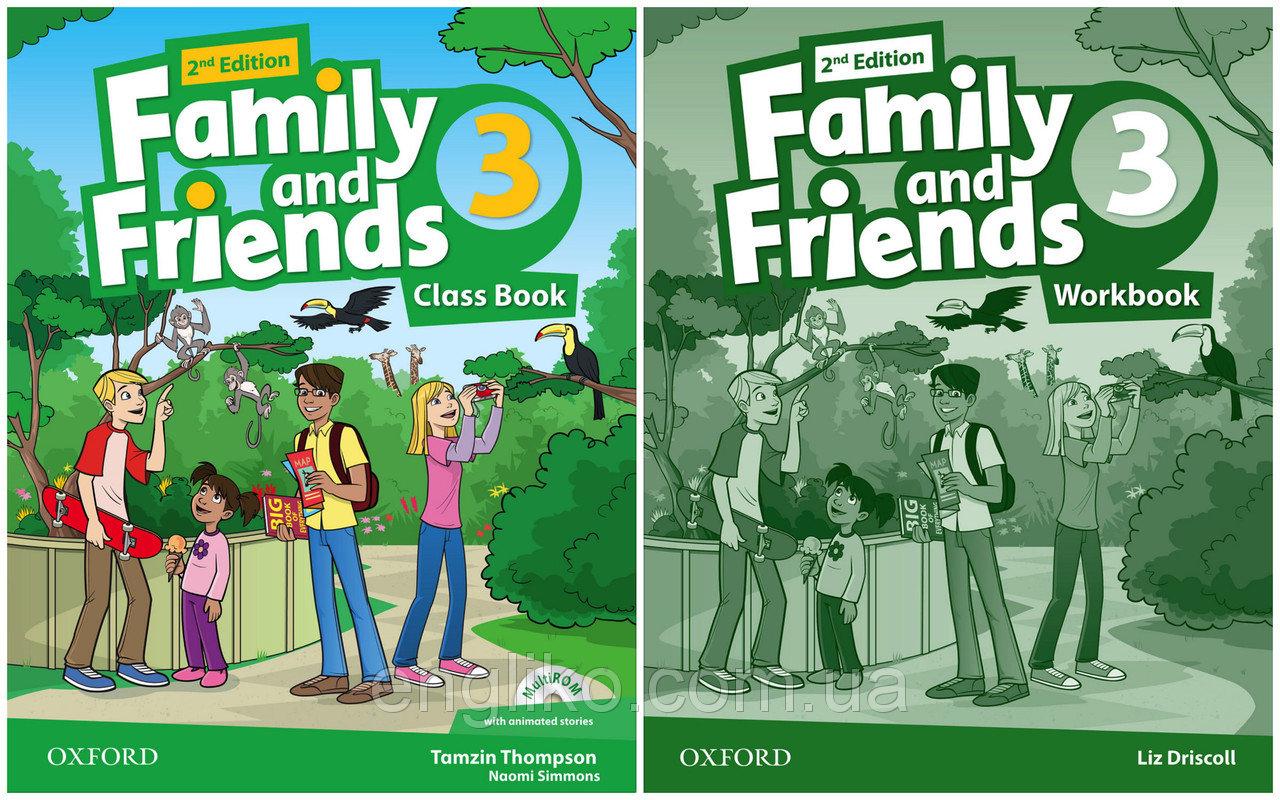 Family and friends 3 (2-edition) Комплект (Учебник + зошит)