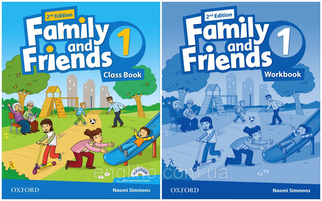 Family and friends 1 (2-edition) Комплект (Учебник + Зошит)