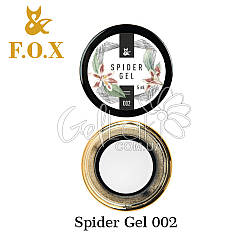 Павутинка для дизайну F.O.X Spider Gel 002 (білий), 5 мл