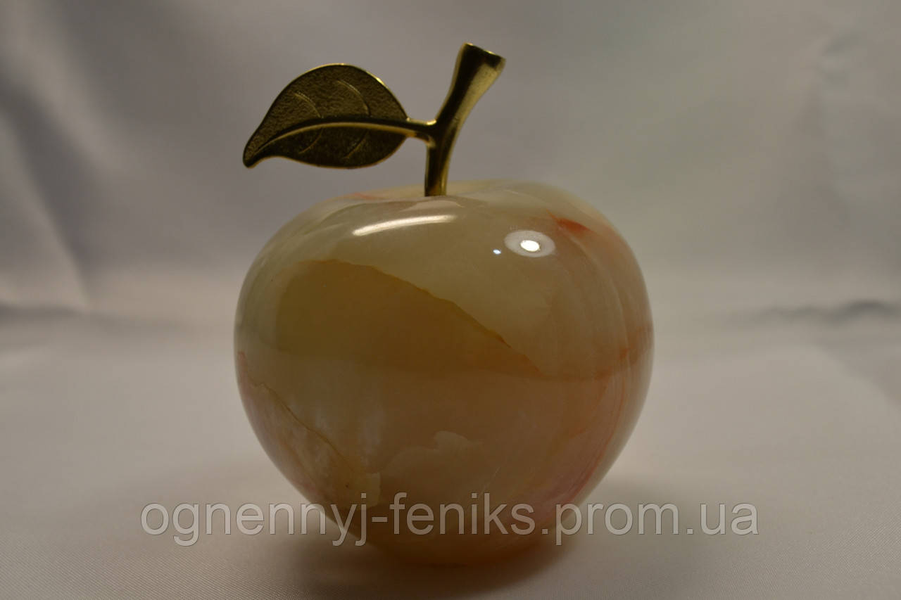 Яблоко из натурального камня Оникс - фото 5 - id-p85385241