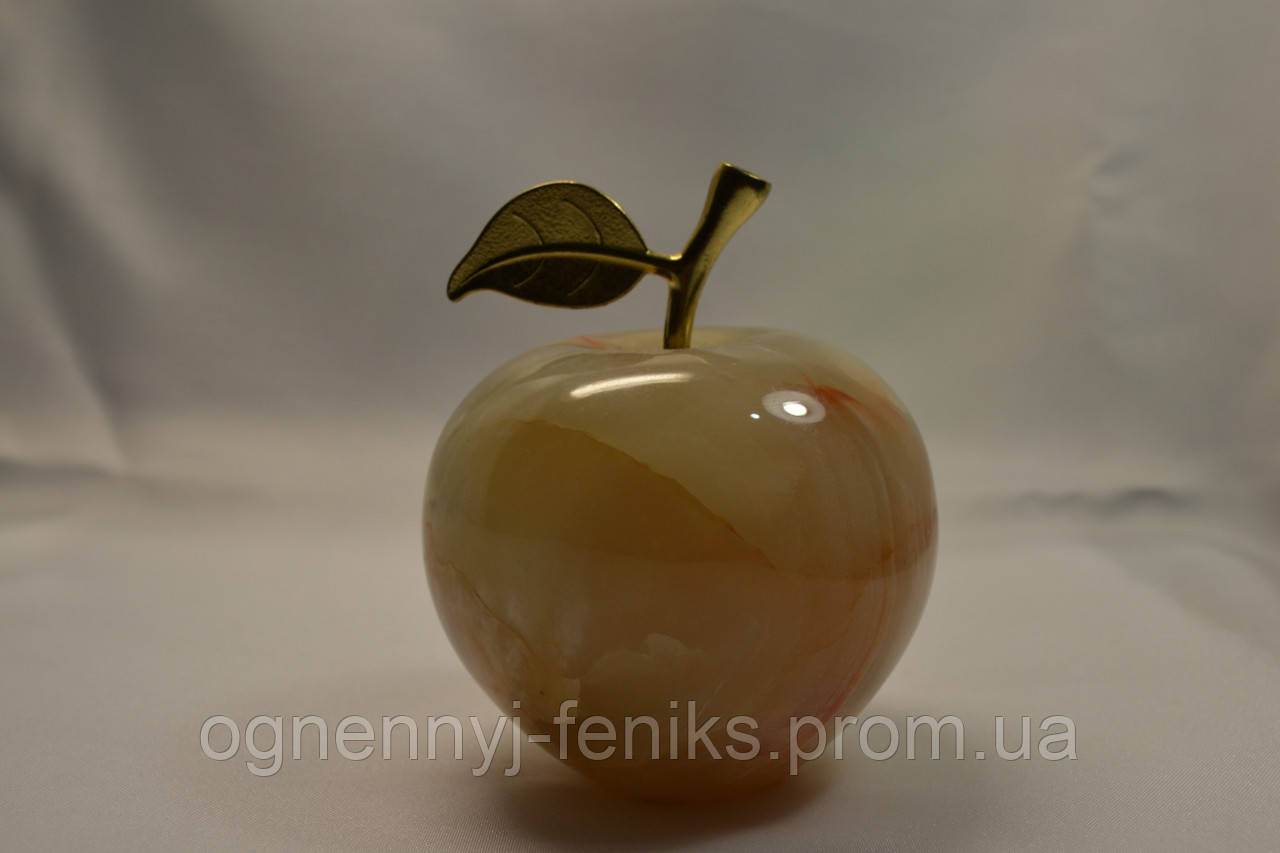 Яблоко из натурального камня Оникс - фото 6 - id-p85385241