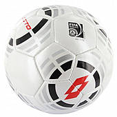 М'яч футбольний Lotto ball twister FB100 5 m.white/black/red