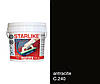 Litokol Starlike Classic Collection С. 240 Антрацит 1 кг затирка для швів епоксидна для укладання плитки, фото 2