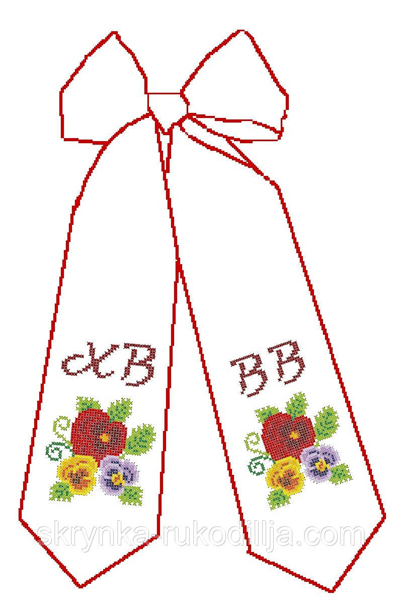 Заготовка для вишивки "Великодній бант" Б-020 Княгиня Ольга