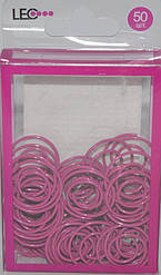 Скріпка цілий.фигурн. 50 шт. L1920-20 малинові