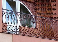 Перила кованые на балкон 219