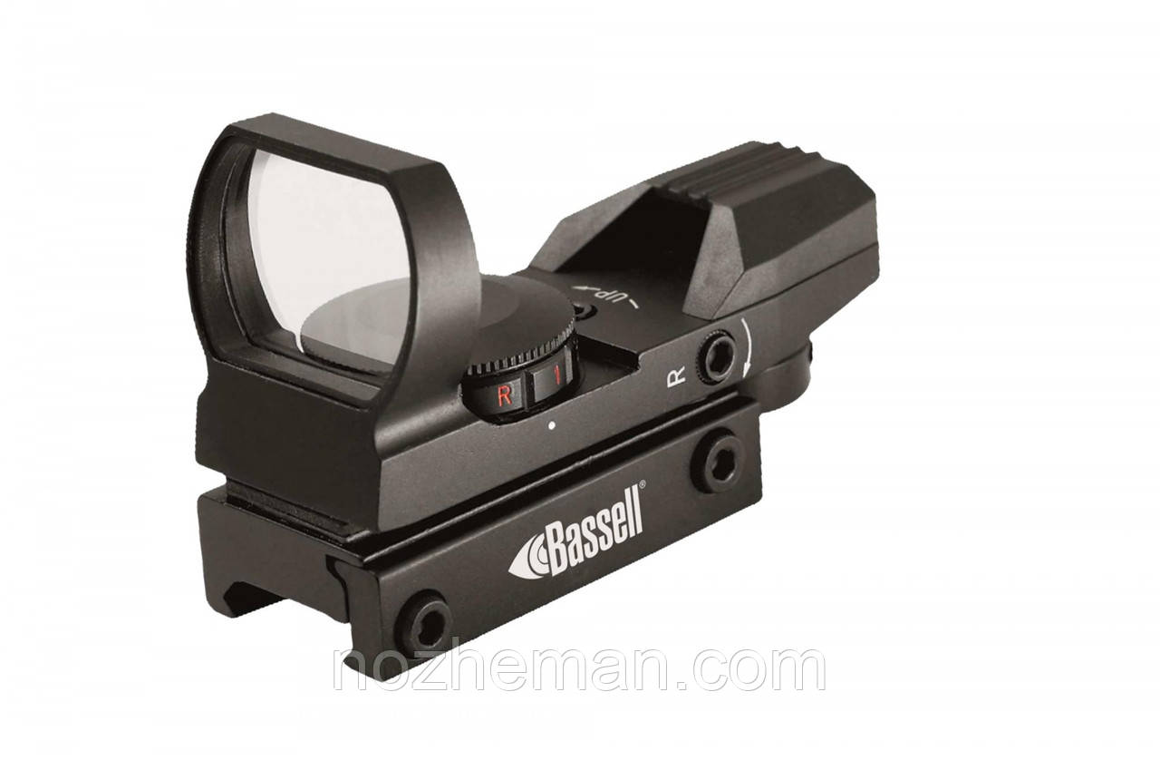Приціл коліматорний HD101 - Bassell, для пневматичних і вогнепальних пістолетів, гвинтівок, дробовиків