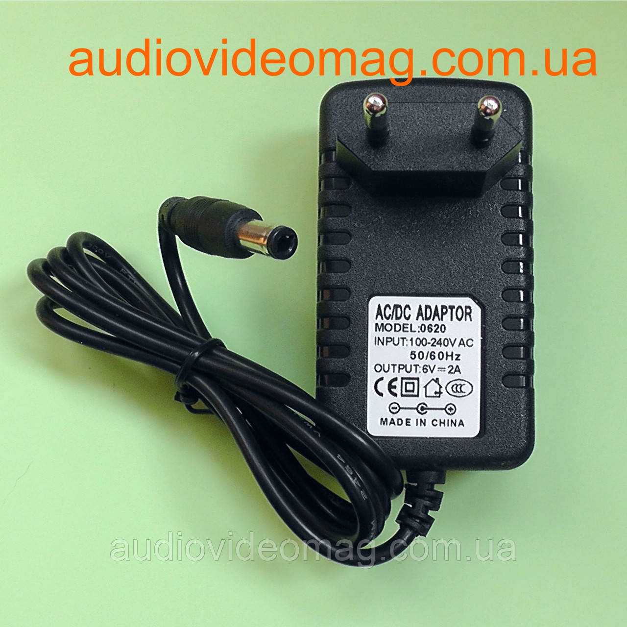 Блок живлення 6V 2A штекер 5.5-2.5