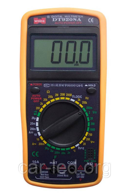 Мультиметр універсальний DT9208A