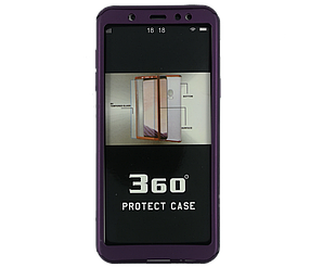 Чехол 360° + Стекло на А6 Plus