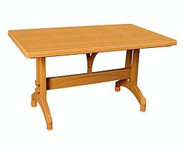 Стіл прямокутний пластиковий "Restangle" 80*140 см, Irak Plastik, Туреччина