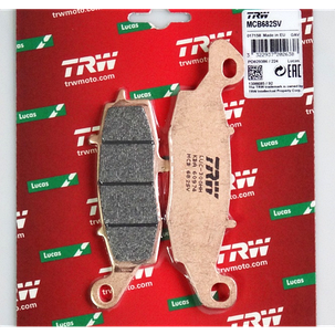 Мотоколодки TRW LUCAS MCB682SV аналог аналог FDB2048 / BRAKING BR782 / BREMBO 07KA1907/EBC FA229, фото 1