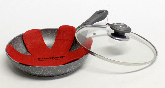 Сковорода з мармуровим покриттям Vissner VS 7531-30 marble