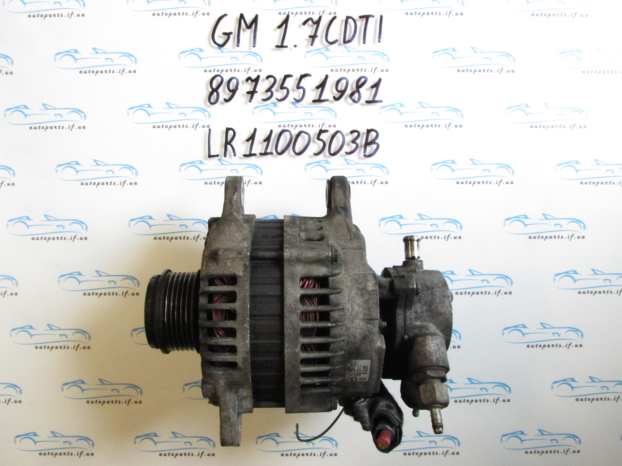 Генератор опель Астра G, opel Astra G 1.7 CDTI LR1100503B, 8973551981