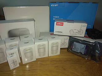 Монтаж відеокамер Dahua та сигналізації AJAX у місті Болехів 7