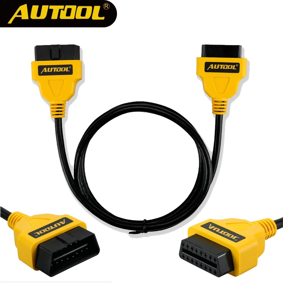 Autool 150 см 1.5 метра обд2 OBD2 подовжувач OBDII роз'єм 16pin