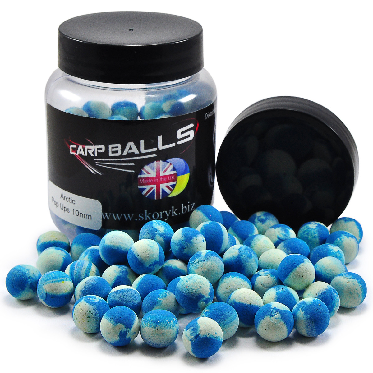 Бойли Carp Balls Pop Ups Ø10mm, Arctic