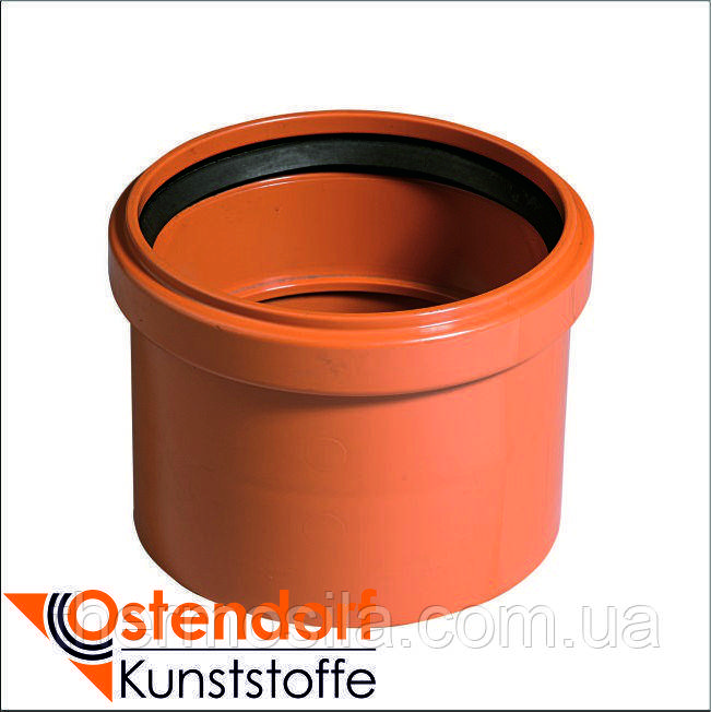 Муфта насадна d 160 (KGAM) (1 розтруб), Ostendorf, фото 1
