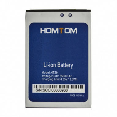 Акумуляторна батарея Homtom HT20 (3500 mAh), фото 2