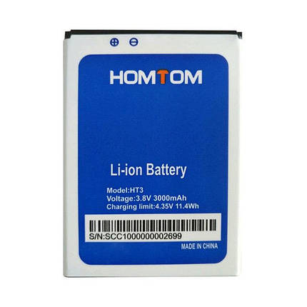 Акумуляторна батарея Homtom HT3 (3000 mAh), фото 2