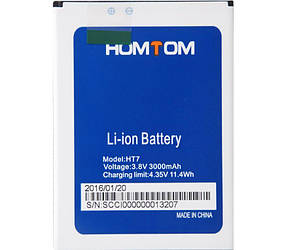 Акумуляторна батарея Homtom HT7 (3000 mAh)
