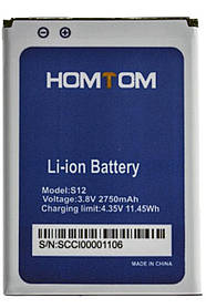 Акумуляторна батарея Homtom S12 (2750 mAh)