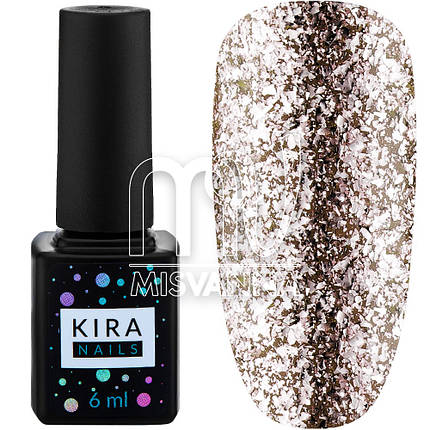 Гель лак Kira Nails Shine Bright №004 6 мл, коричнево-бронзовий, фото 2