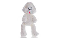 Мягкая игрушка Алина зайка Снежок 65 см белый