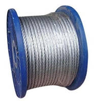 Трос 6/8 мм в пвх оболонці DIN 3055 (бухта, 100 м)