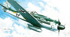 FW-190 D-9. 1/72 ITALERI 1128, фото 1