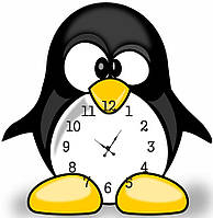 Часы настенные "Пингвин" 340х350 мм