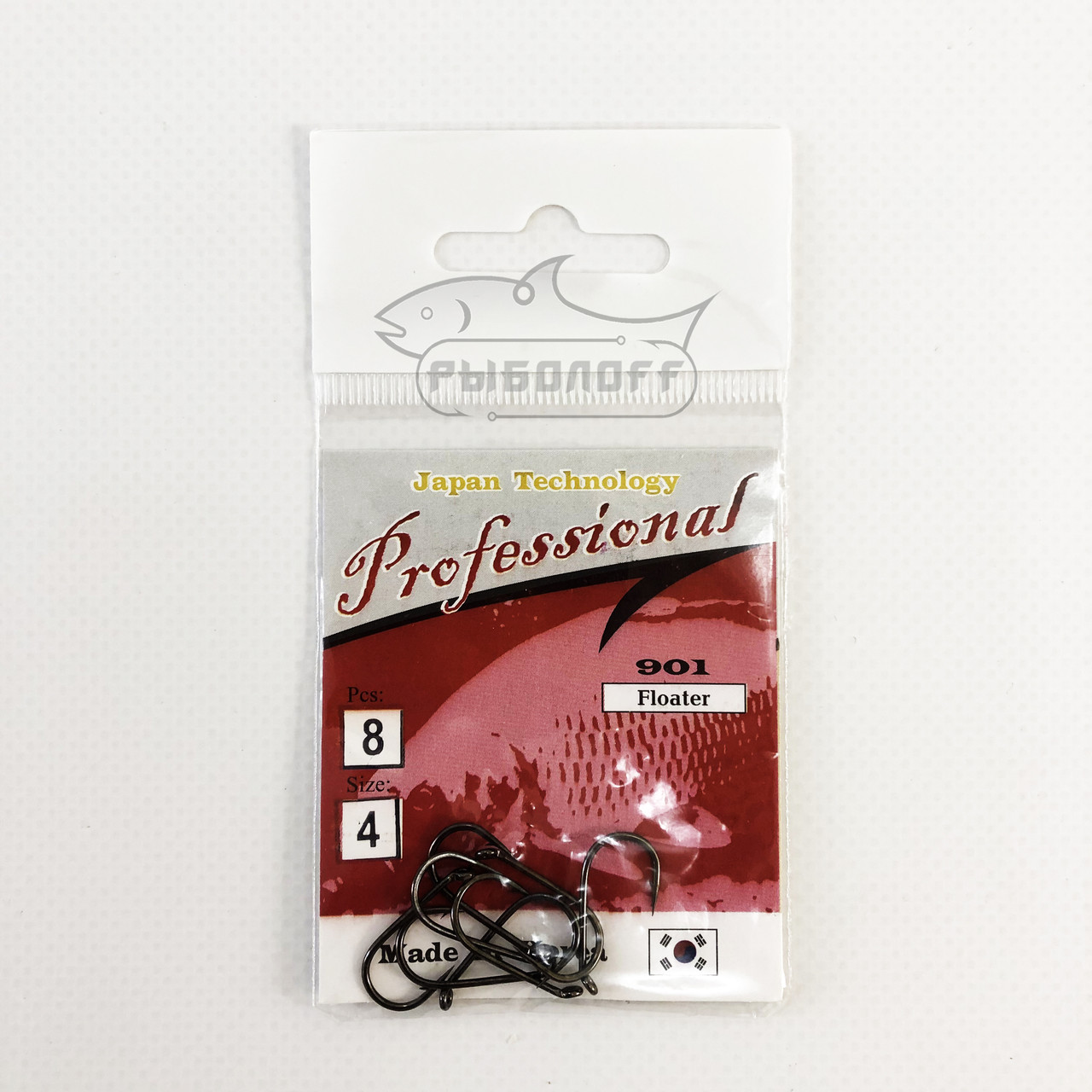Гачки Professional 901 розмір 4 кількість 8