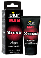 Крем для пеніса стимулюючий pjur MAN Xtend Cream 50 ml, з екстрактом гінкго та женьшеню Feromon