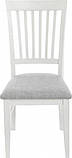 Стілець "Райнес" (Вікторія) Білий тканина сіра - Баоама 46, фото 4