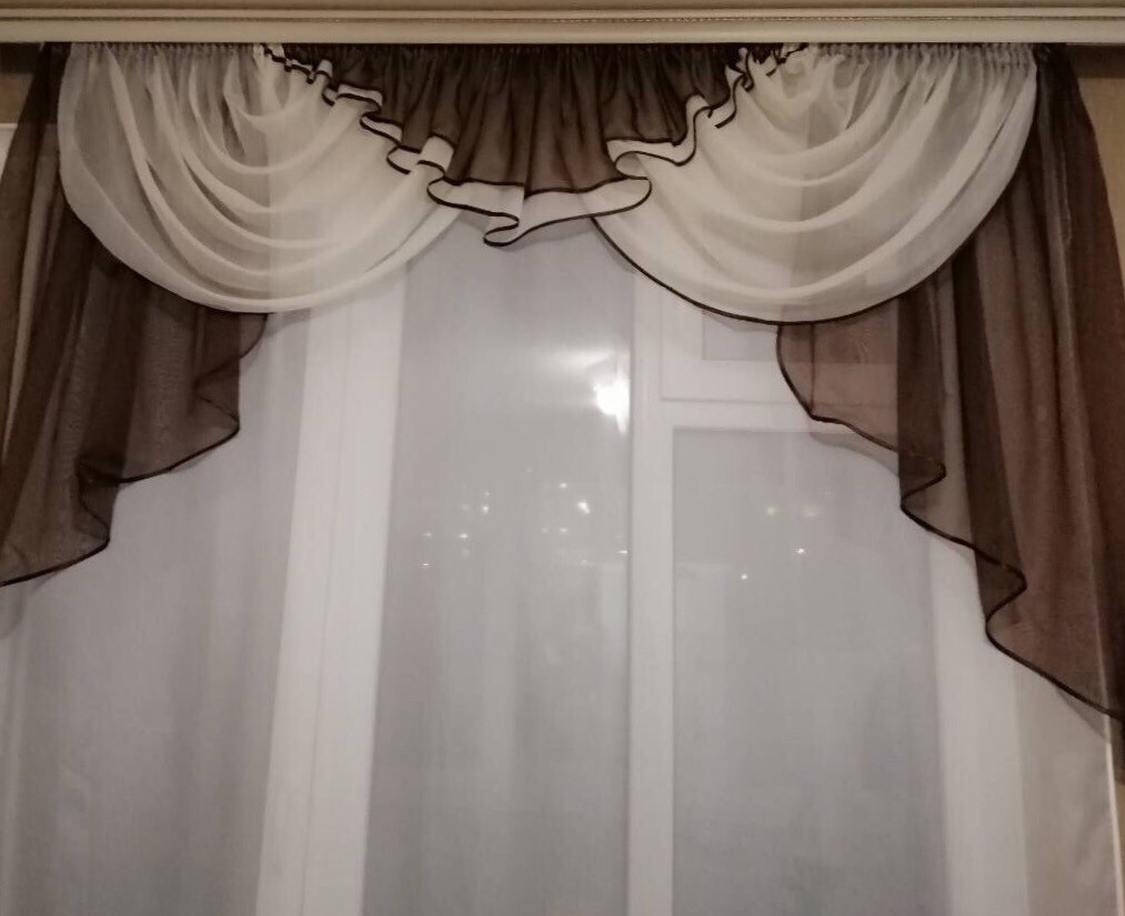 Шифоновий ламбрекен "Кієв" 2 м, фото 1