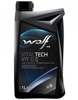Трансмиссионное масло Wolf VitalTech ATF DIII 1 л