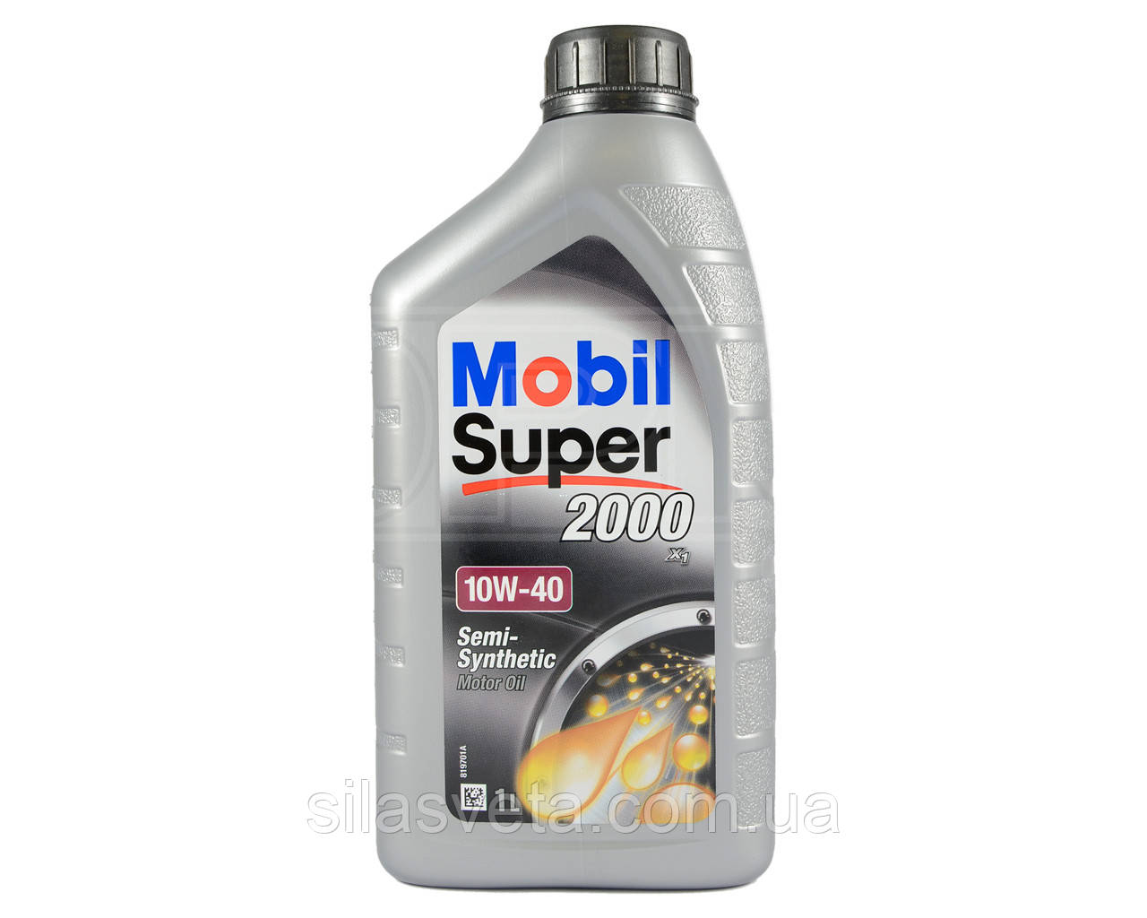 Автомобільна моторна олива напівсинтетична "Mobil" (SuperTM 2000 X1) (10W-40)(1L)