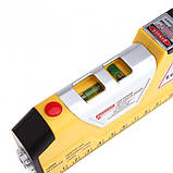 Лазерный уровень EASY FIX Laser Level Pro PRO 3 со встроенной рулеткой ( Art №3520 ), фото 3
