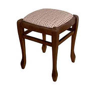 Табурет дерев'яний м'який Гармонія 33 Fusion Furniture ,колір горіх