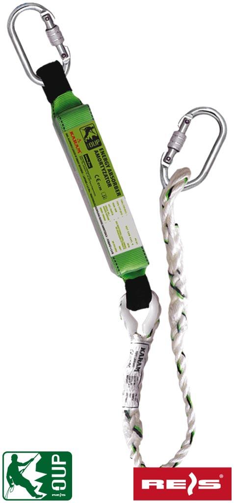 Страхувальний строп з амортизатором OUP-KRM-EARL-B REIS (Польща)