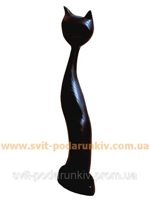 Статуэтка Кот, сувенир из дерева - фото 3 - id-p3280419