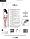 Панчохи ST005 3/4 bianco - Passion Feromon, фото 4