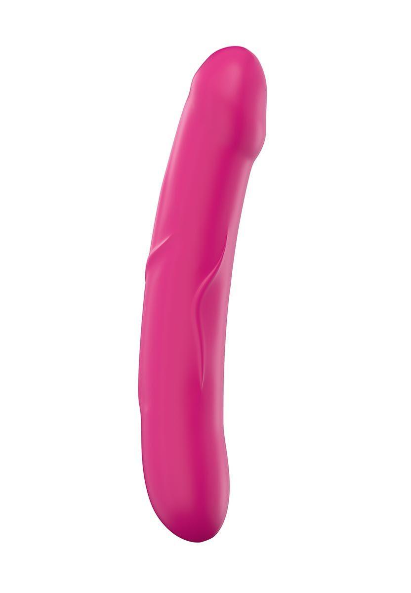 Ділдо Dorcel Real Sensation M Magenta, силікон Feromon, фото 1