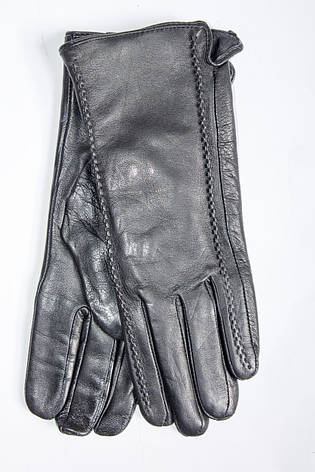 Жіночі Шкіряні рукавички з невеликим дефектом, фото 2