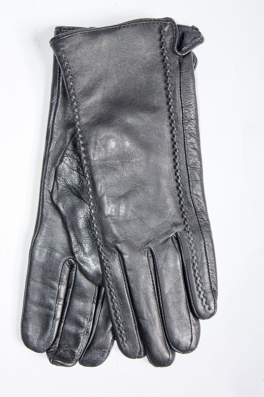 Жіночі Шкіряні рукавички з невеликим дефектом