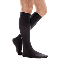 Гольфи для чоловіків і жінок Unisex Travel бавовняні з компресією 18-21 мм рт.ст. 140 ден, тип 955 (чорний)